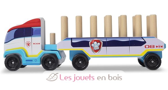 PAW Patrol Wooden ABC Block Truck MD-33272 Melissa & Doug 9