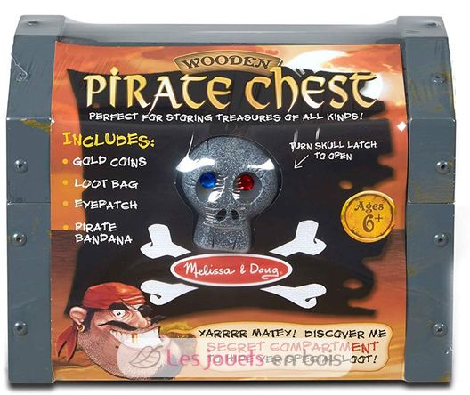 Pirate Chest MD12576 Melissa & Doug 3