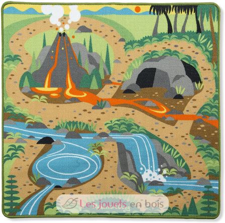 Prehistoric Playground Dinosaur Rug MD-19427 Melissa & Doug 1