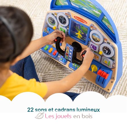 Jet Pilot Interactive Dashboard MD6073588 Melissa & Doug 3