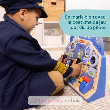 Jet Pilot Interactive Dashboard MD6073588 Melissa & Doug 6
