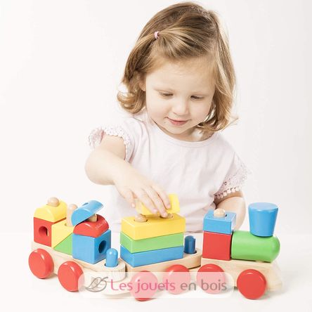 Stacking Train Toddler Toy MD-10572 Melissa & Doug 4