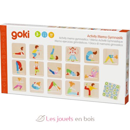Activity memo gymnastics GK56647 Goki 2