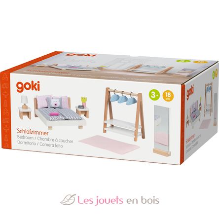 Miniature doll furniture Bedroom GK51468 Goki 2