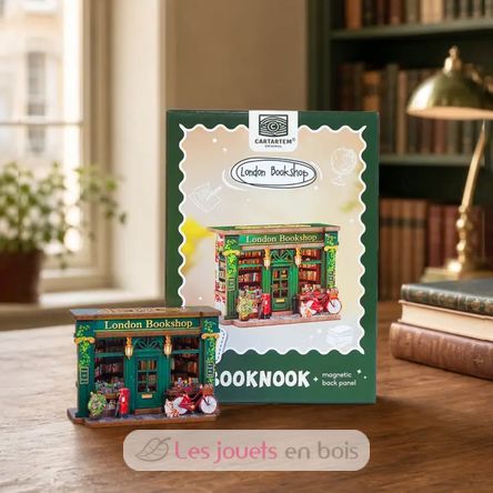 Mini Book Nook London Bookshop CT110 Cartartem 2