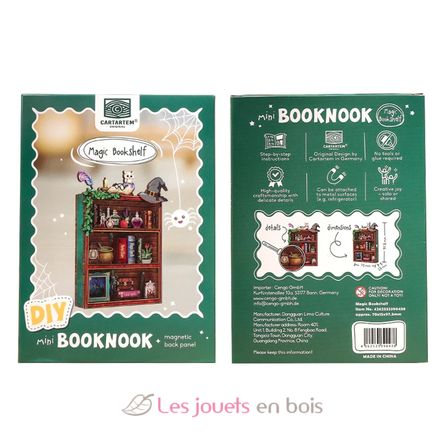 Mini Book Nook Magic Bookshelf T-CT100 Cartartem 5