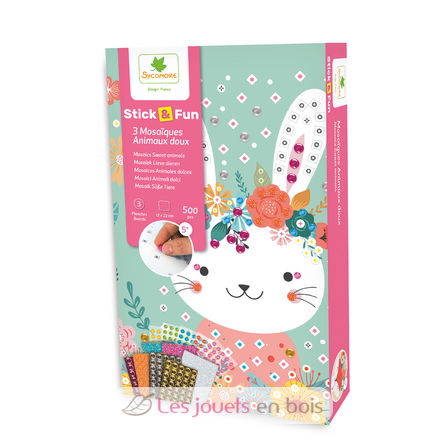 Mini mosaics Sweet animals SYCRE7035 Sycomore 1