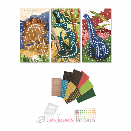 Mini mosaics Dinosaurs SYCRE7044 Sycomore 2