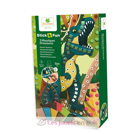 Mini mosaics Dinosaurs SYCRE7044 Sycomore 1