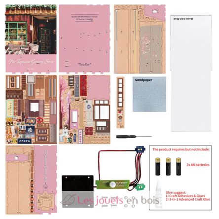 Book Nook The japanese grocery store T-TQ109 Tonecheer 2
