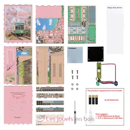 Book Nook Sakura's Travel T-TQ119 Tonecheer 2