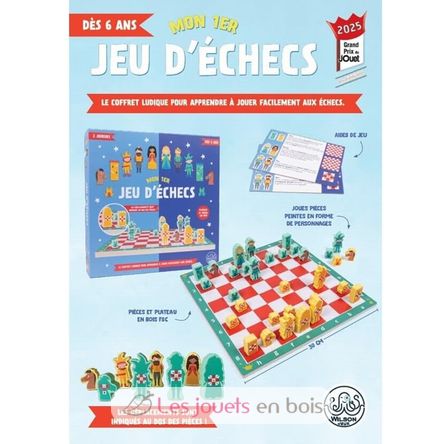 My first chess set 6+ WJ-PP13927 Wilson Jeux 5