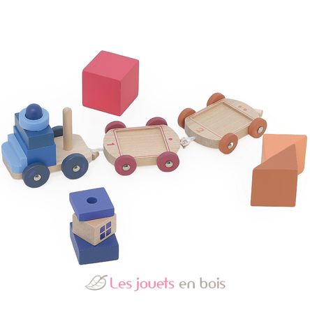 My little cube train V2123 Vilac 5