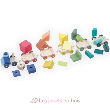 My little cube train V2123 Vilac 7
