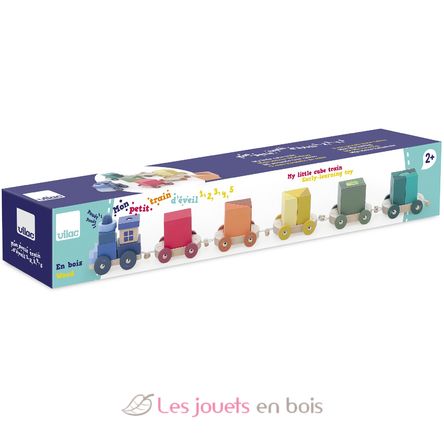 My little cube train V2123 Vilac 9