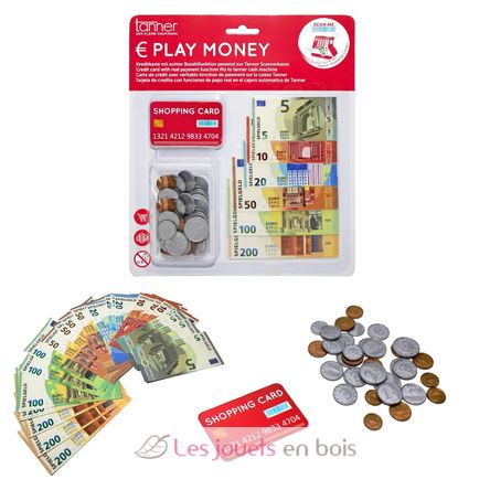 Euro play money set TA-0205.8 Tanner 2