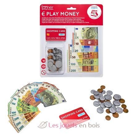 Euro play money set TA-0205.8 Tanner 6