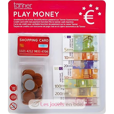 Euro play money set TA-0205.8 Tanner 1