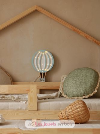 Little Lights Hot Air Balloon Lamp Blue Sky LL027-364 Little Lights 11