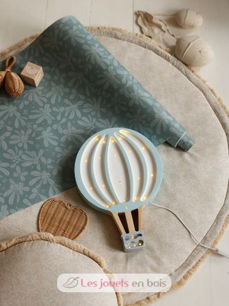 Little Lights Hot Air Balloon Lamp Blue Sky LL027-364 Little Lights 10