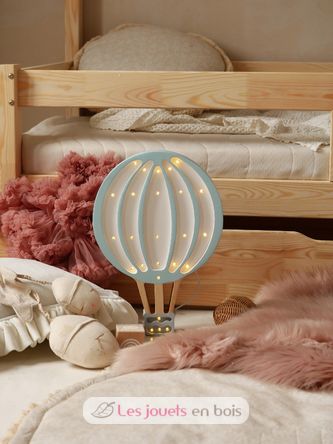 Little Lights Hot Air Balloon Lamp Blue Sky LL027-364 Little Lights 6