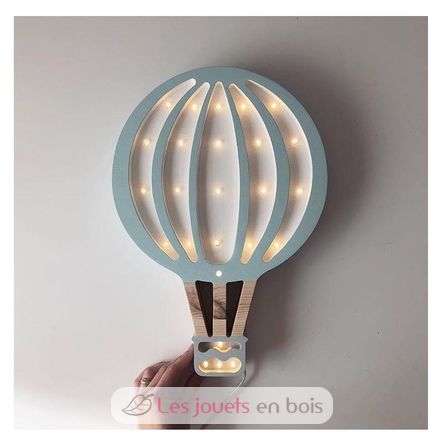 Little Lights Hot Air Balloon Lamp Blue Sky LL027-364 Little Lights 2