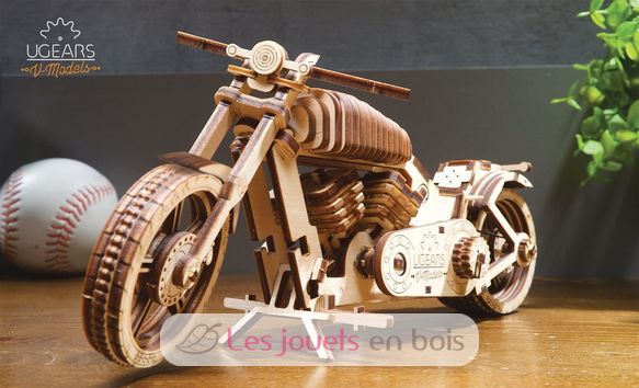 Bike VM-02 mechanical model kit U-70051 Ugears 6