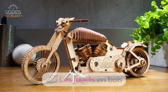 Bike VM-02 mechanical model kit U-70051 Ugears 8