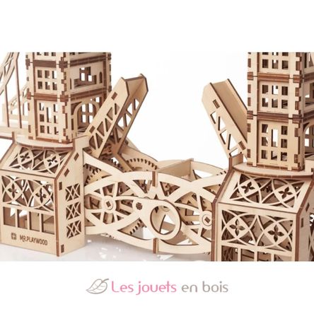 Tower Bridge mechanical model kit GI-PWTO Mr Playwood 2