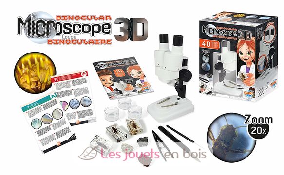 Binocular Microscope 3D BUK-MR500 Buki France 3