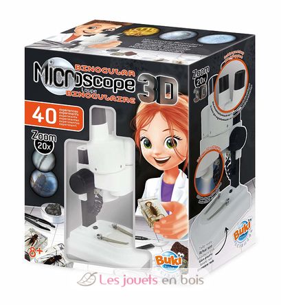 Binocular Microscope 3D BUK-MR500 Buki France 1