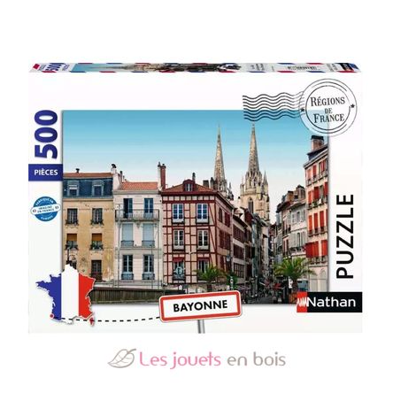 Puzzle The city of Bayonne 500 pieces NA12001873 Nathan 2