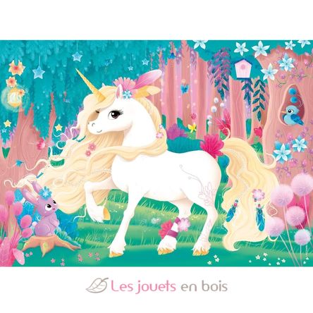 Puzzle Cute unicorn 45 pcs N864560 Nathan 3
