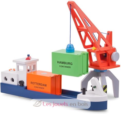 Container Crane NCT-10931 New Classic Toys 4