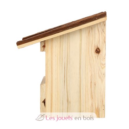 Robin bird house with bark roof ED-NK113 Esschert Design 2