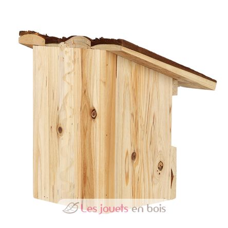 Robin bird house with bark roof ED-NK113 Esschert Design 5