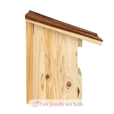 Robin bird house with bark roof ED-NK113 Esschert Design 6