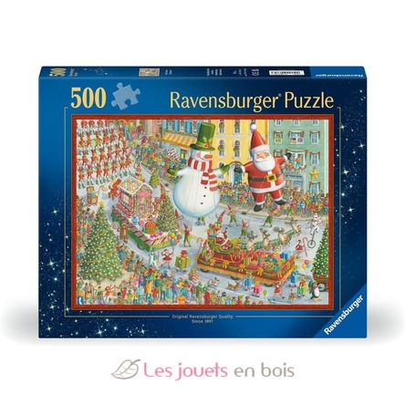 Puzzle Here comes Christmas 500 pcs RAV12000382 Ravensburger 4