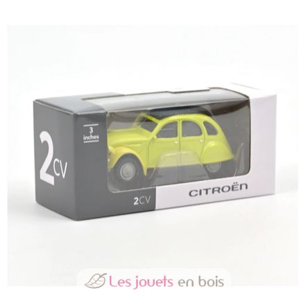 Citroën 2CV 1978 yellow in miniature NO-AMC0191027-JAUNE Norev 2