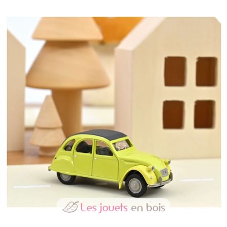 Citroën 2CV 1978 yellow in miniature NO-AMC0191027-JAUNE Norev 3