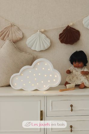 Little Lights Cloud Lamp White LL017-001 Little Lights 12