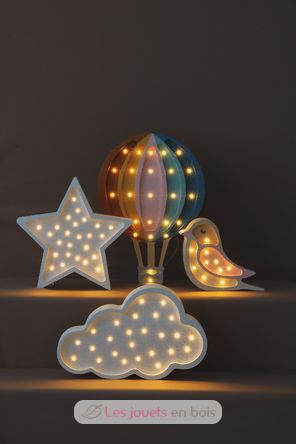 Little Lights Cloud Lamp White LL017-001 Little Lights 7