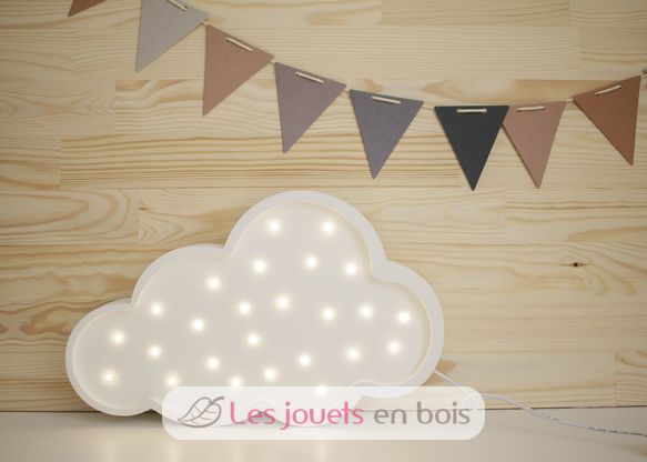 Little Lights Cloud Lamp White LL017-001 Little Lights 4