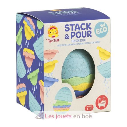Stacking Bath Egg TT6-1537 Tiger Tribe 3