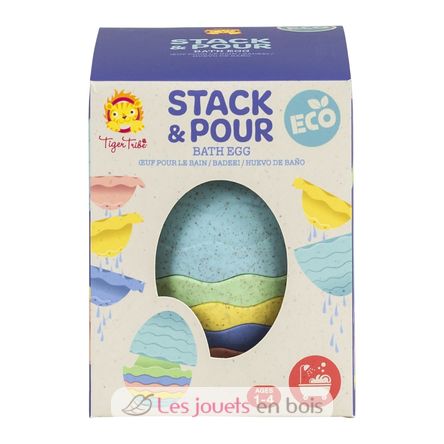 Stacking Bath Egg TT6-1537 Tiger Tribe 5