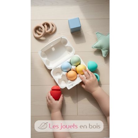 Silicone bath eggs LL053-001 Little L 6