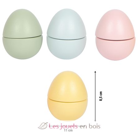 Easter eggs in wood LE12845 Small Foot company 4