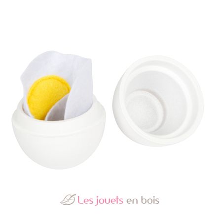 Box with 6 wooden eggs LE12844 Small Foot company 4