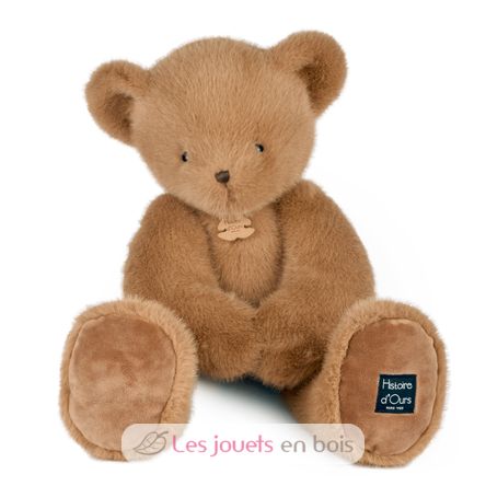 Teddy Bear praline peanut 60 cm HO3389 Histoire d'Ours 1