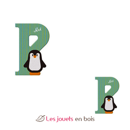 Letter P - Pingouin SE-83016 Sevi 1